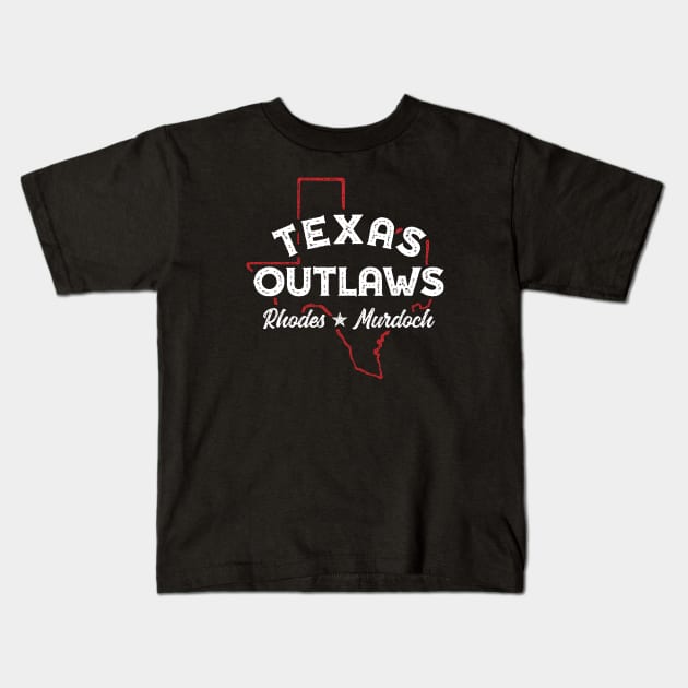 Texas Outlaws Kids T-Shirt by Mark Out Market